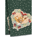 Konges Sløjd Deer Diary Green Basic Blouse/Pants Sett Gots