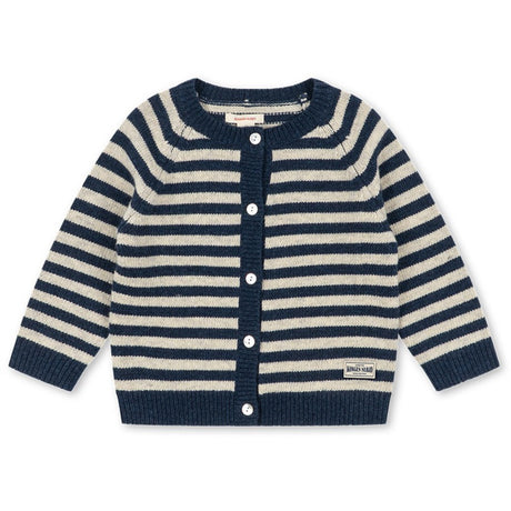 Konges Sløjd Blue Stripe Billi Strikk Cardigan