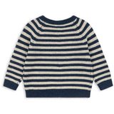 Konges Sløjd Blue Stripe Billi Strikk Cardigan