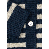 Konges Sløjd Blue Stripe Billi Strikk Cardigan