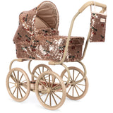 Konges Sløjd Cherry Sequin Sparkly Minnie Dukke Klapvogn