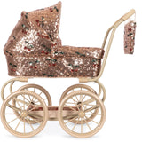 Konges Sløjd Cherry Sequin Sparkly Minnie Dukke Klapvogn