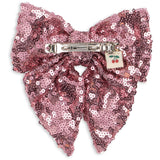 Konges Sløjd Rosewater Tindra Paljet Bue Hair Clip