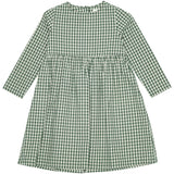 brunobruno nation Myrtle Green Check Vita Check Kjole