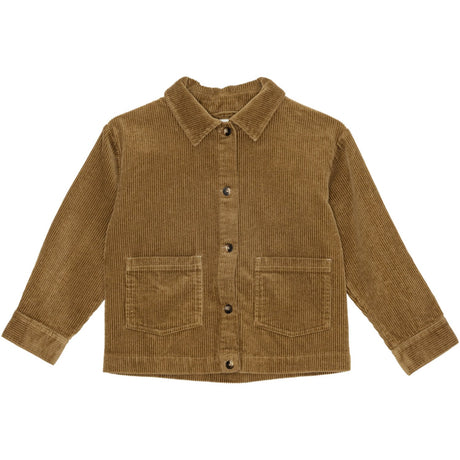 brunobruno nation Khaki Green Sena Corduroy Overshirt
