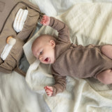 That's Mine Brown Melange Becca Omslags Bodystocking