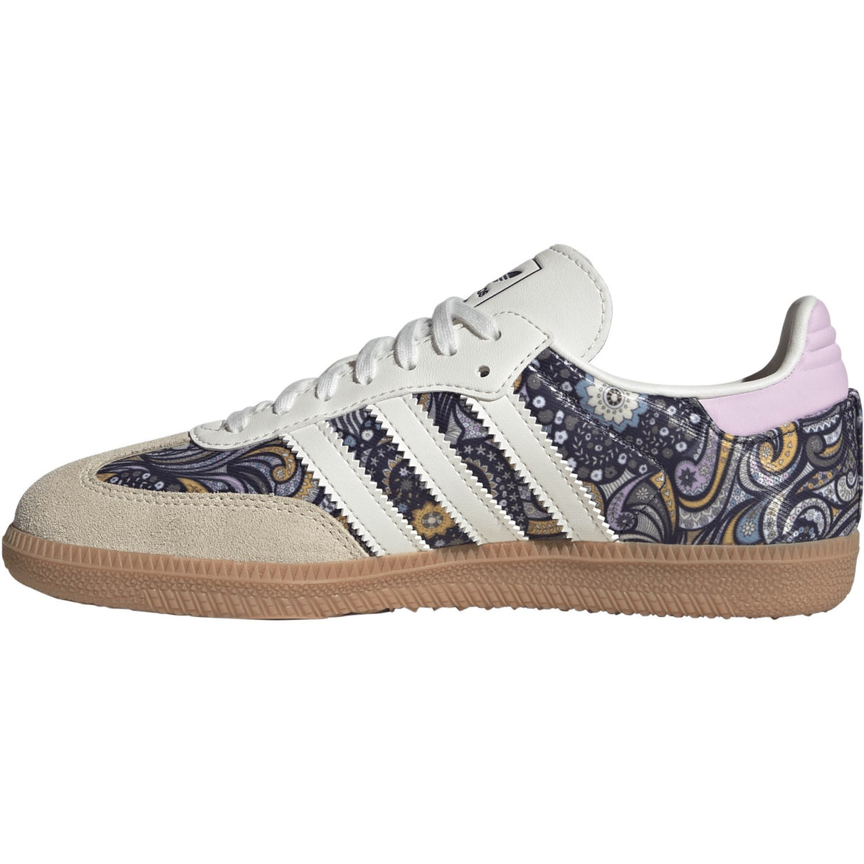 adidas Originals Core White Orchid Fusion Gum 2 Samba Og J Sneakers