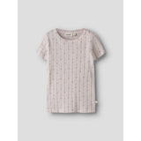 Lil'Atelier Morganite Flower Nmfrachello Dap Ss Slim Topp Lil