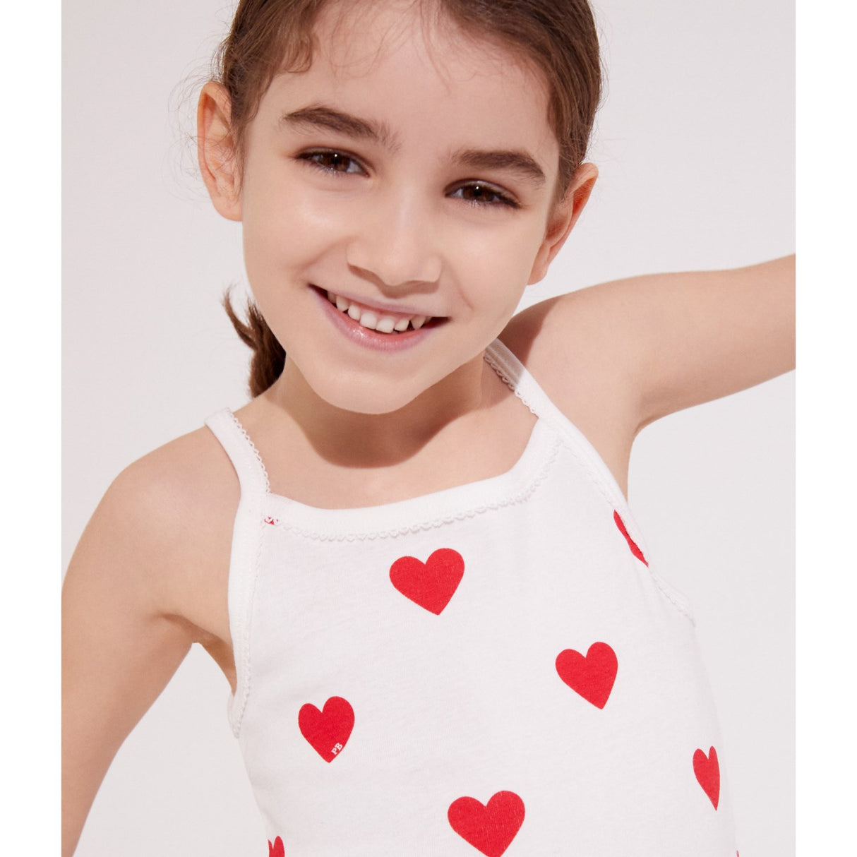 Petit Bateau Hearts Chemise Topp 2-pakning