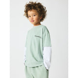 brunobruno nation Aqua Gray Nanna Winter Bathing T-Shirt
