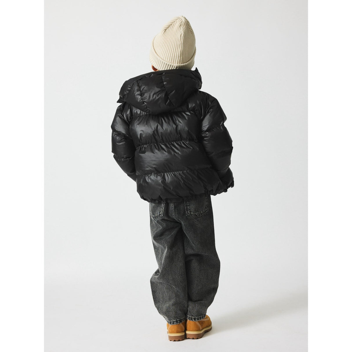 brunobruno nation Jet Black Edith Puffer Jakke