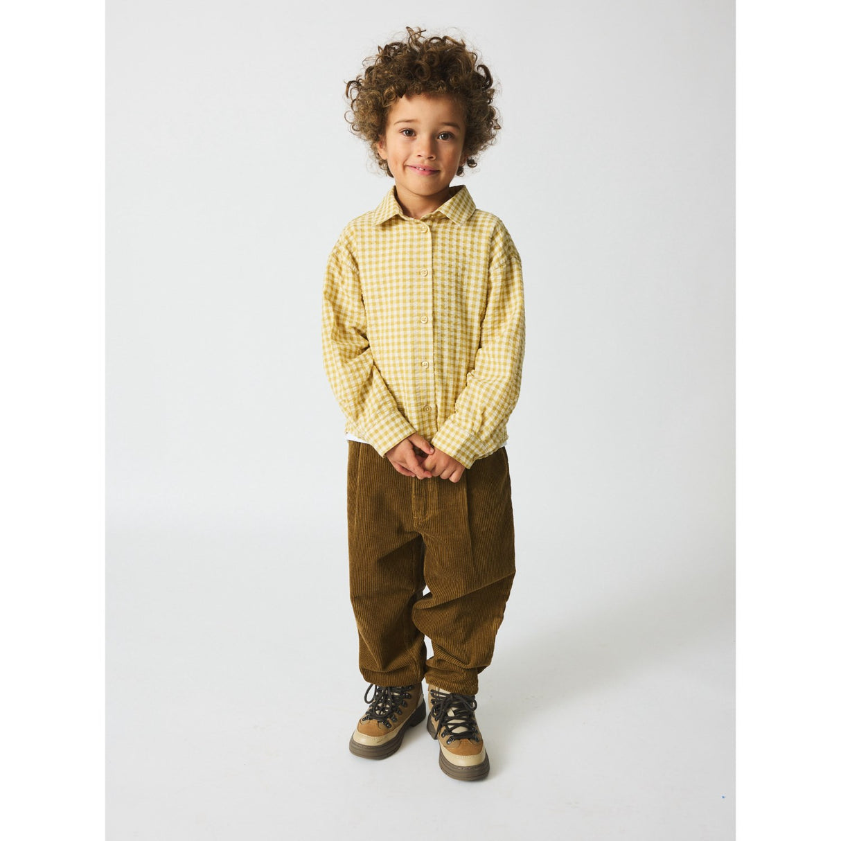 brunobruno nation Khaki Green Dorethy Corduroy Bukser