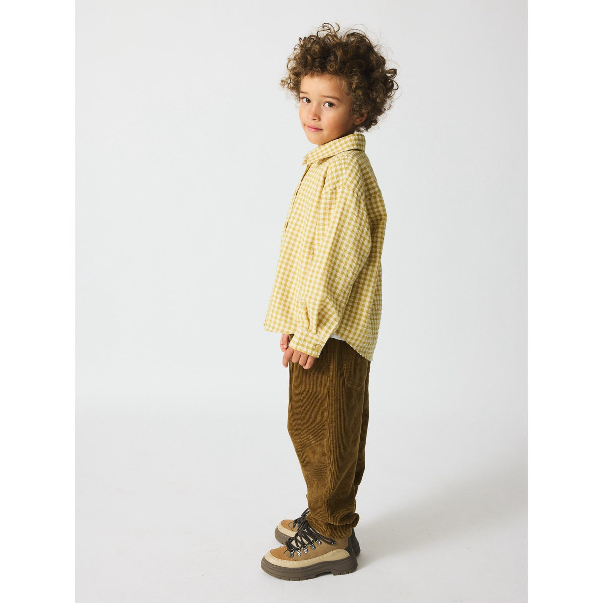 brunobruno nation Khaki Green Dorethy Corduroy Bukser