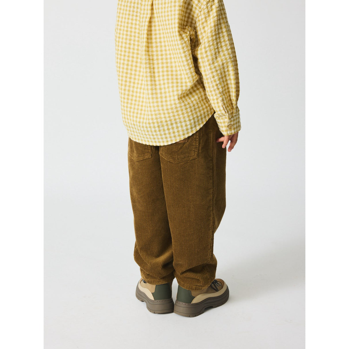 brunobruno nation Khaki Green Dorethy Corduroy Bukser