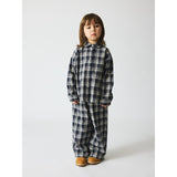 brunobruno nation Mood Indigo Blue Check Francis Navy Check Bukser