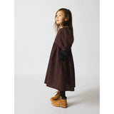 brunobruno nation Marron Plum Check Alva Kjole