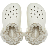 Crocs Summit White Classic Fleece Lined Clog T Smwt