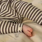 That's Mine Dark Grey Stripe Jia Leggings 2-Pakning