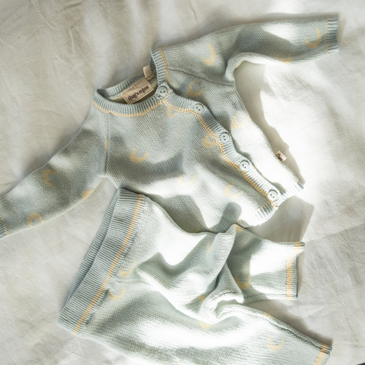 That's Mine Baby Blue Ilai Cardigan