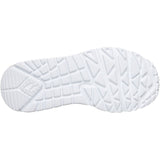 Skechers White Uno Lite - Heartdust Forever