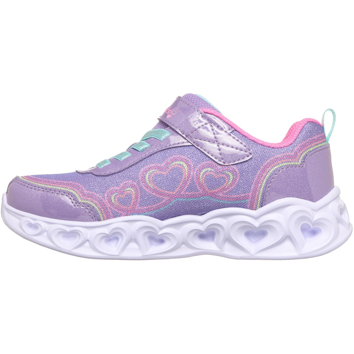 Skechers Purple Heart Lights