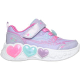 Skechers Purple Enchanted Heart Lights