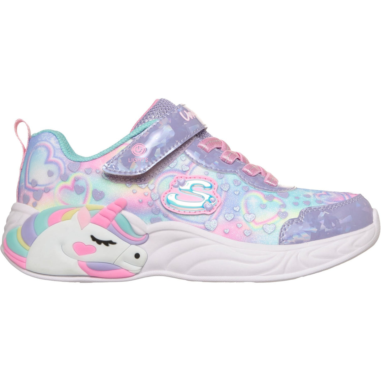 Skechers Purple Enhjørning Dreams - Heart Sparkl