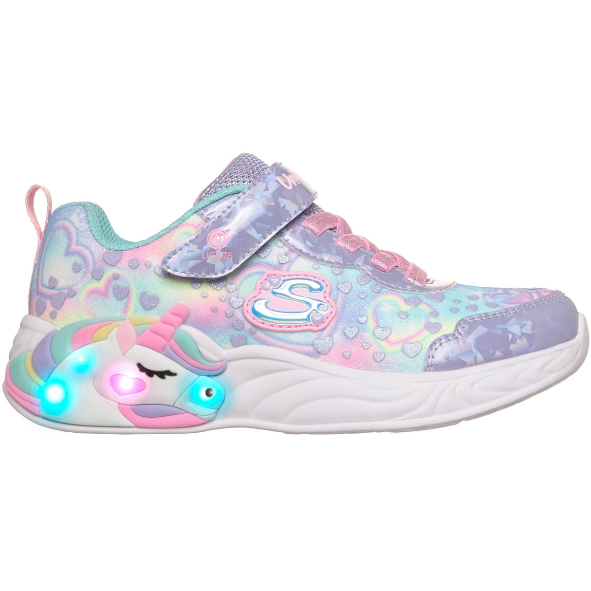 Skechers Purple Enhjørning Dreams - Heart Sparkl