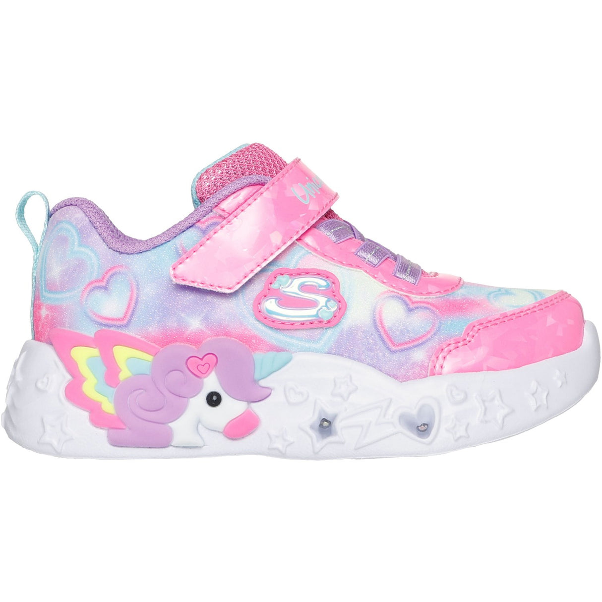 Skechers Pink Enhjørning Charmer - Lil Heart S