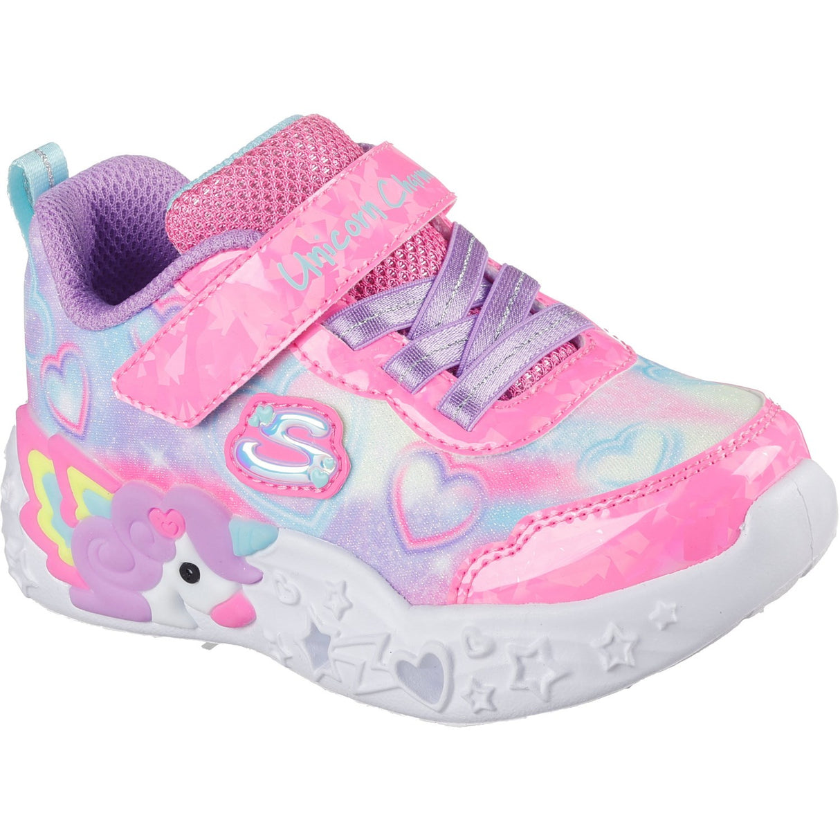 Skechers Pink Enhjørning Charmer - Lil Heart S