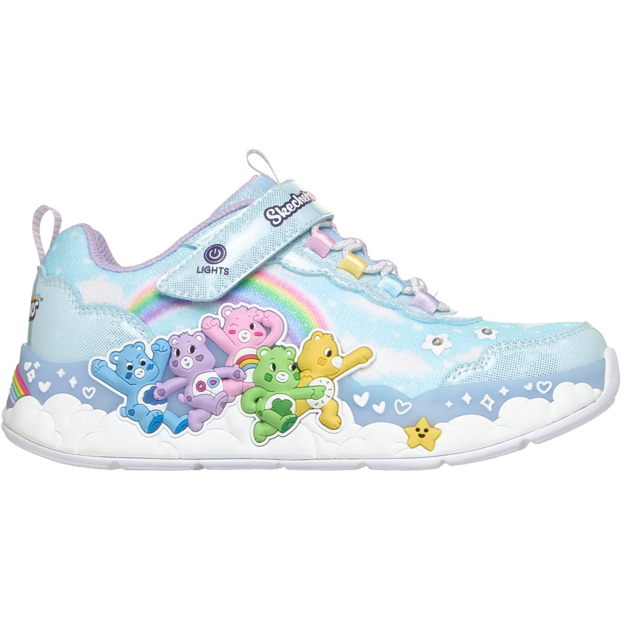 Skechers Blue S:Lights: Hugs N Snugs