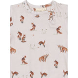 Petit Piao Gray Morn Fox Aop Ppstar L_S Body