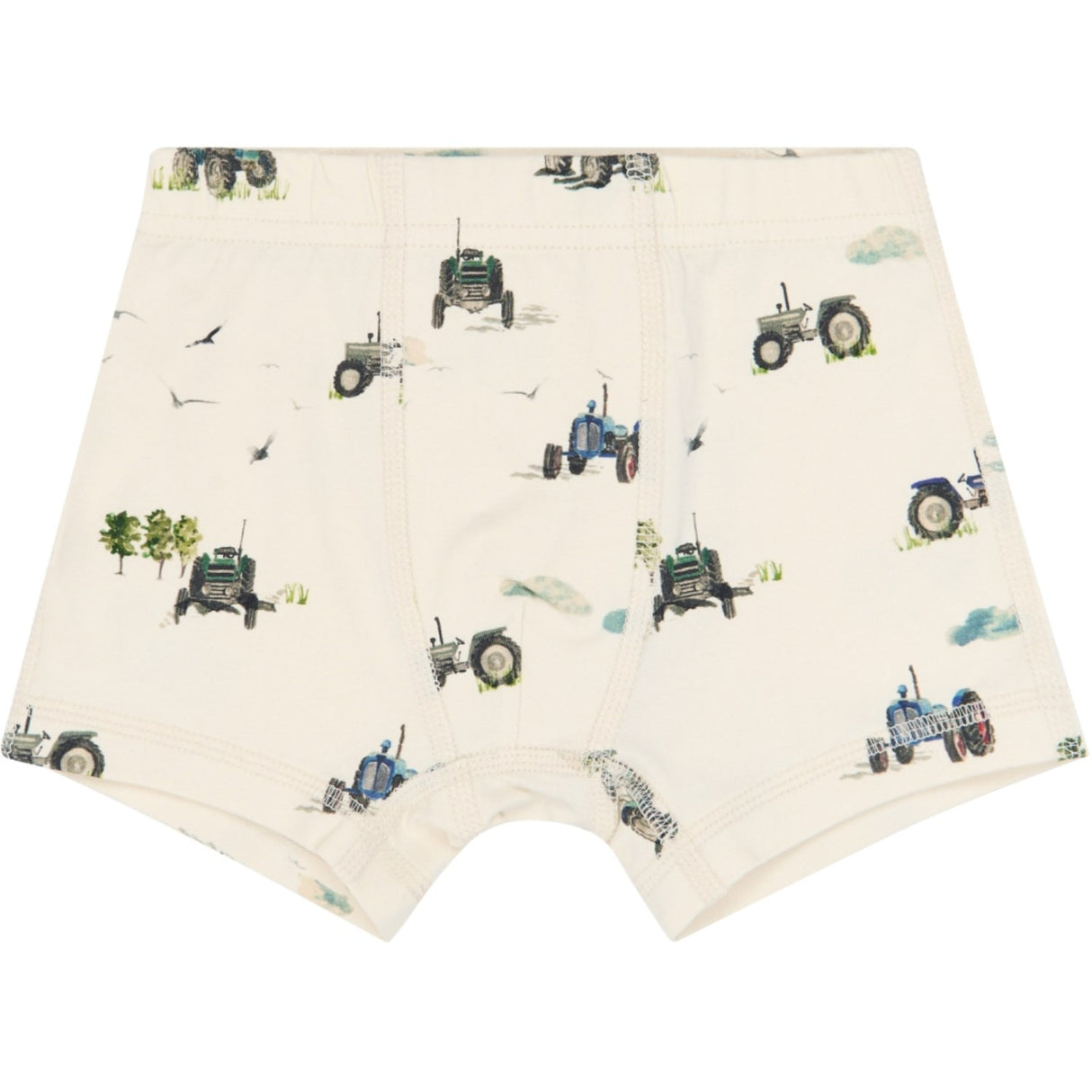 Petit Piao Eggnog Tractor Aop Ppstar Underbukser 2-Pakning