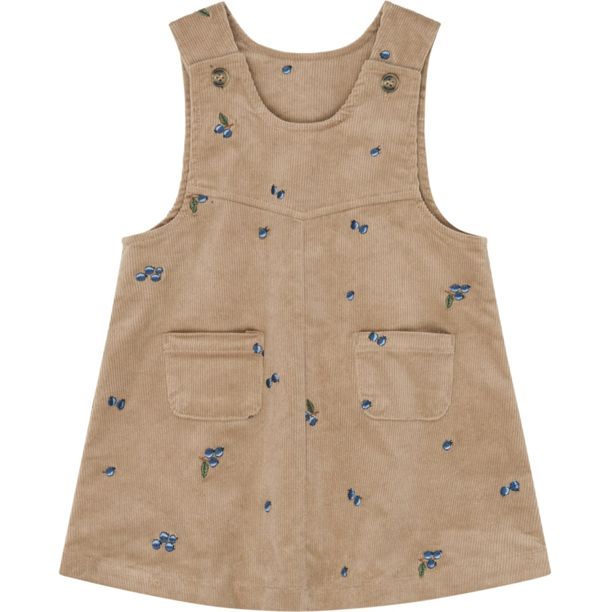 Petit Piao Nomad Ppgigi Cord Overalls Kjole