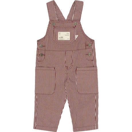 Petit Piao Syrah Striped Ppglory Denim Overalls