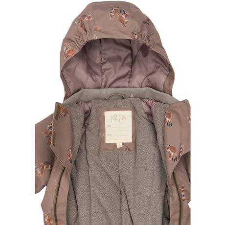 Petit Piao Fossil Fox Aop Ppdard Flydress