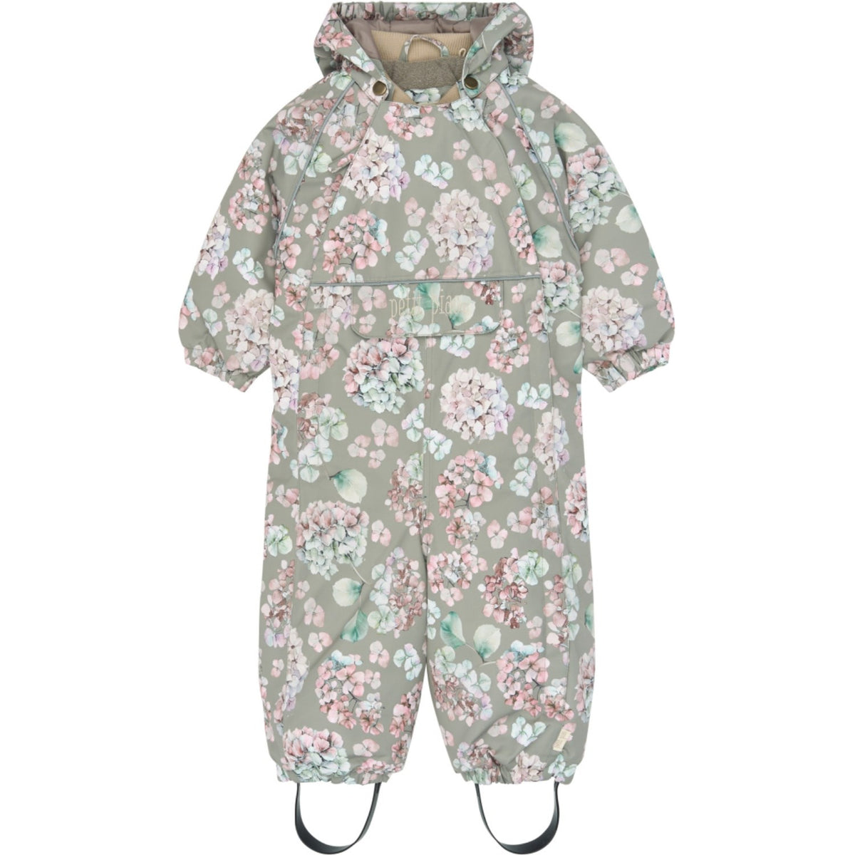 Petit Piao Shadow Hydranger Aop Ppdard Flydress