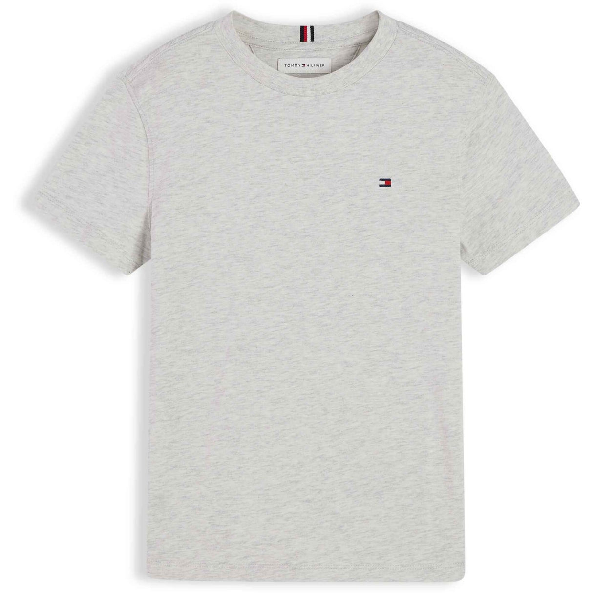 Tommy Hilfiger Grey Heather Essential Bomull Reg Fit Tee Ss