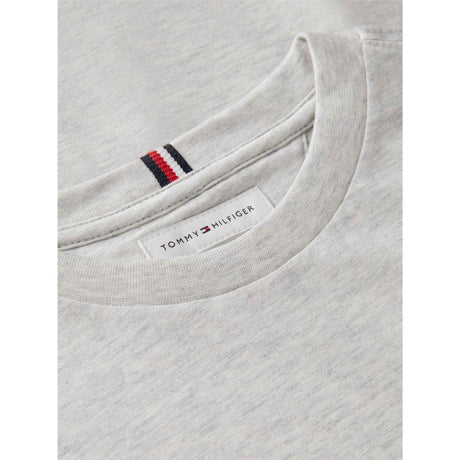 Tommy Hilfiger Grey Heather Essential Bomull Reg Fit Tee Ss