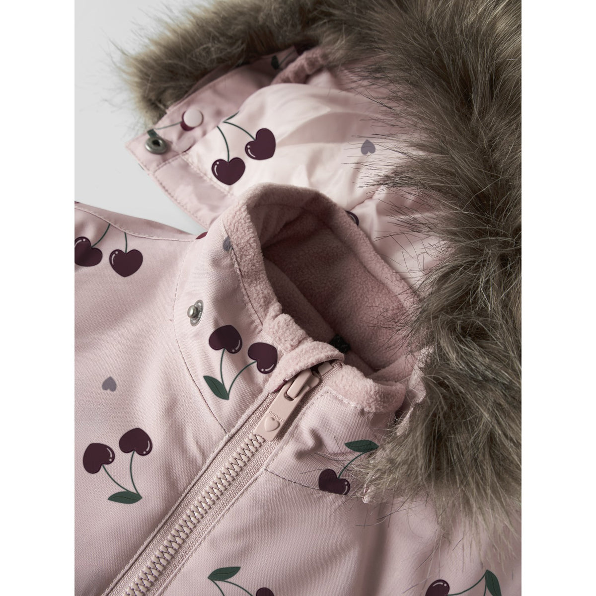 Name It Violet Ice Cherry Nmfsnow10 Drakt Aop Fo Noos