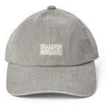 Mads Nørgaard Grey Melange Washed Bomull Twill Speil Coal Caps