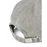 Mads Nørgaard Grey Melange Washed Bomull Twill Speil Coal Caps