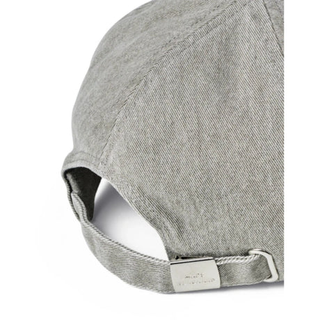 Mads Nørgaard Grey Melange Washed Bomull Twill Speil Coal Caps