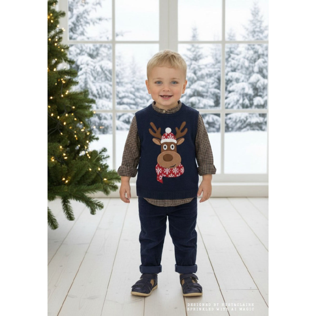 Hust & Claire More Navy Princo Reinsdyr