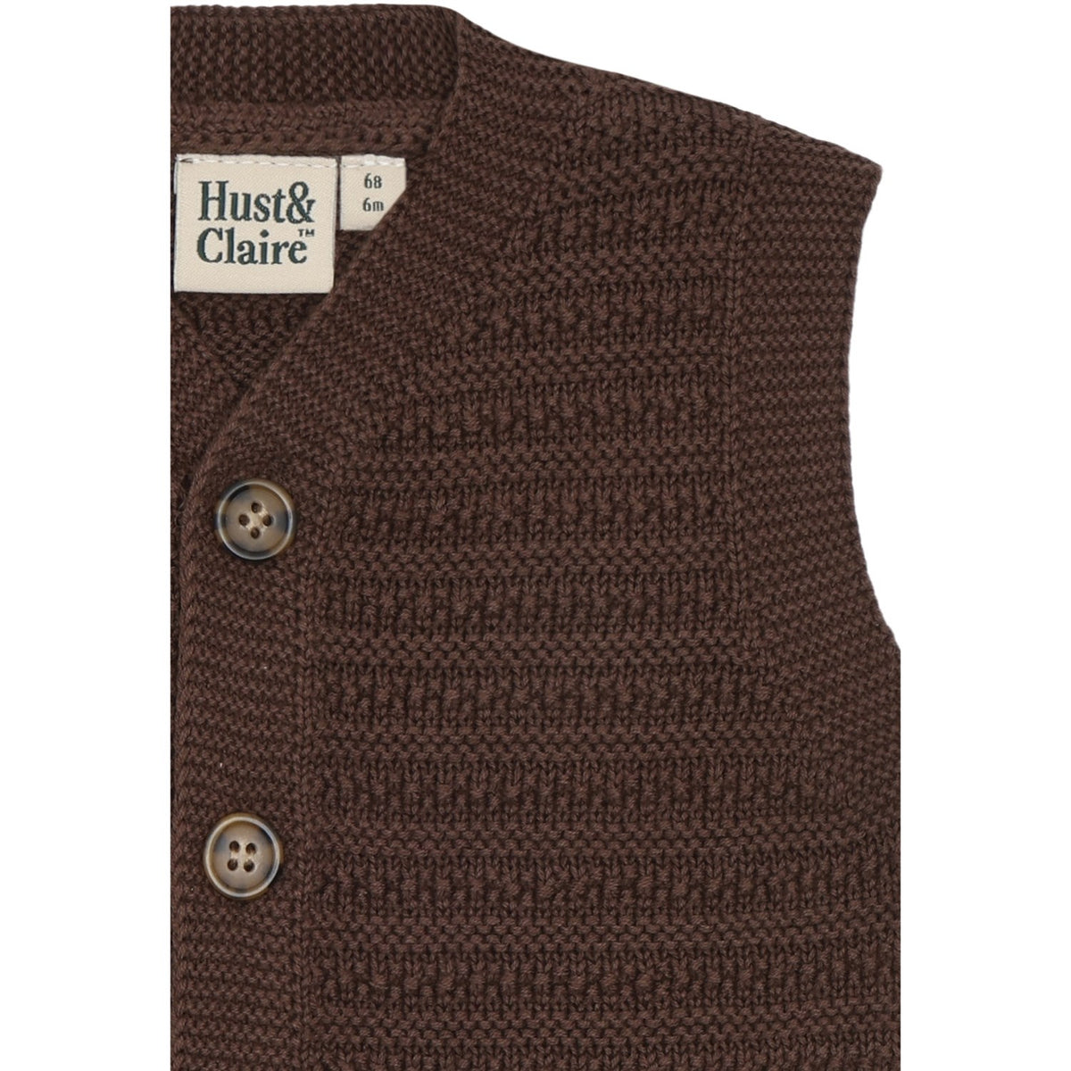 Hust & Claire Brown Stone Perry Knapper