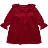 Hust & Claire Teaberry Donna Velour Kjole