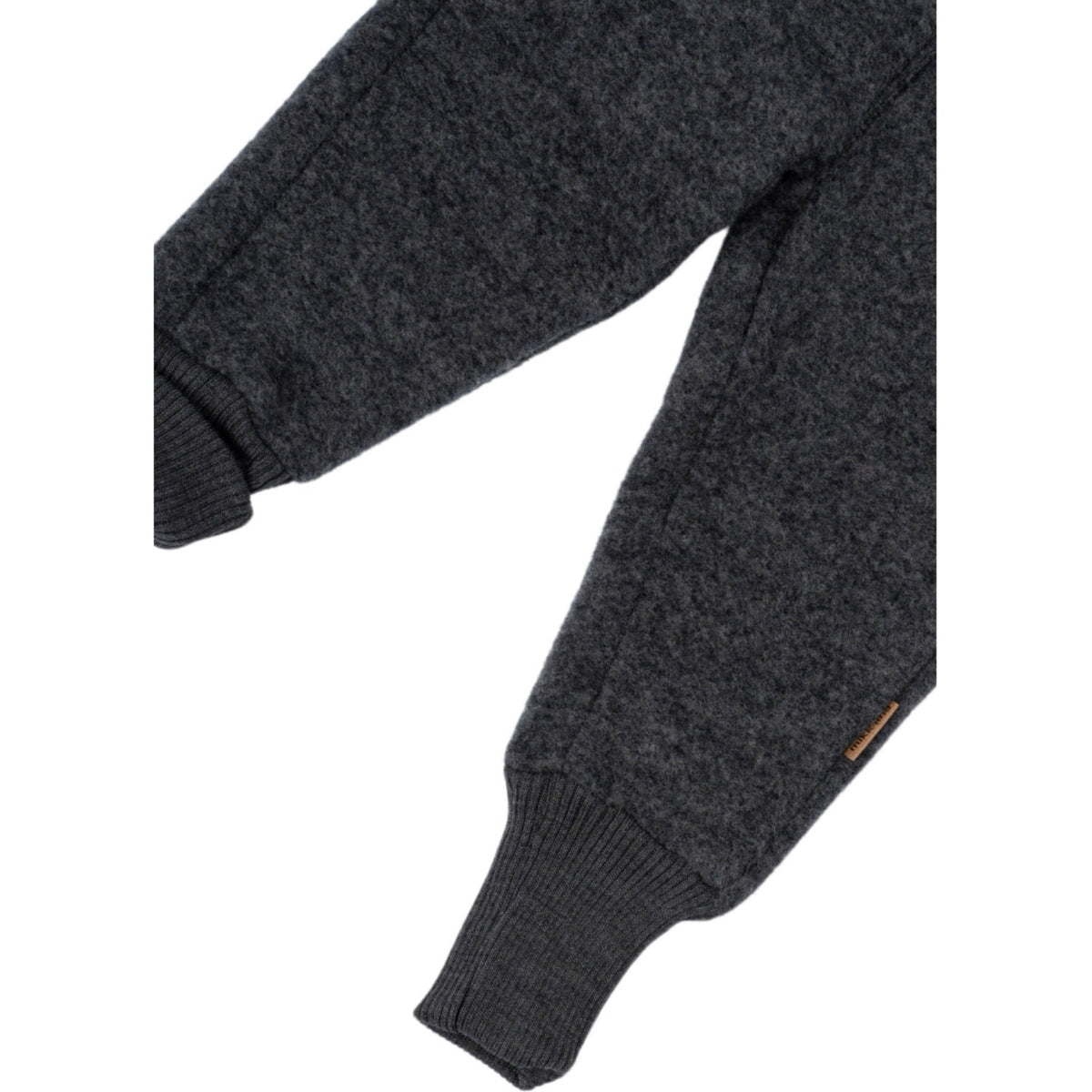 Mikk-Line Anthracite Melange Ull Bukser