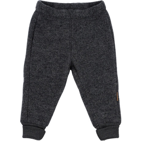 Mikk-Line Anthracite Melange Ull Bukser