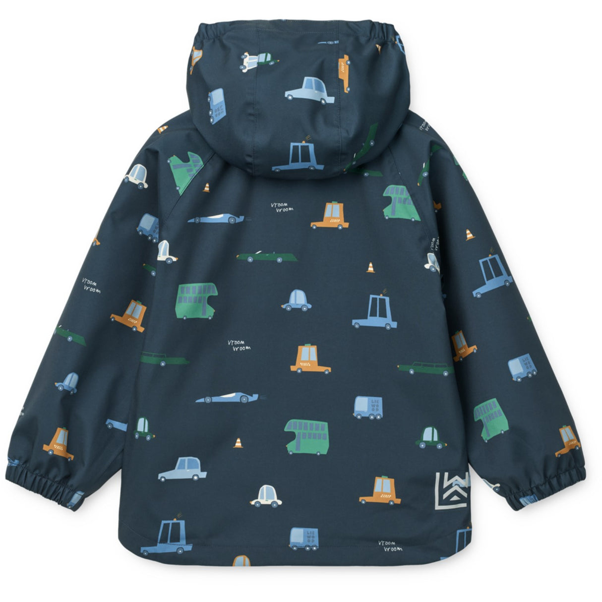 LIEWOOD Cars / Classic Navy Pedia Regntøy Sett