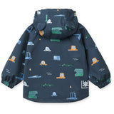 LIEWOOD Cars / Classic Navy Manu Regntøy Sett